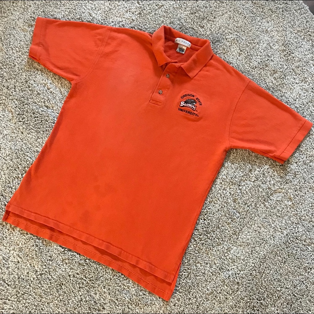 Soffe OSU Oregon State Beavers Polo Shirt, Small